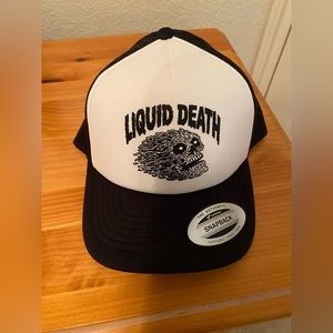 Liquid Death Trucker Hat